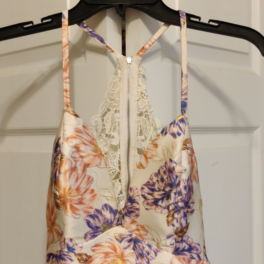 Prom floral dress